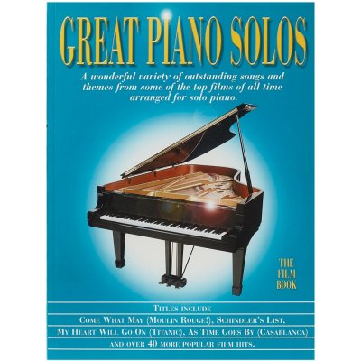 Great Piano Solos The Film Book – Hledejceny.cz