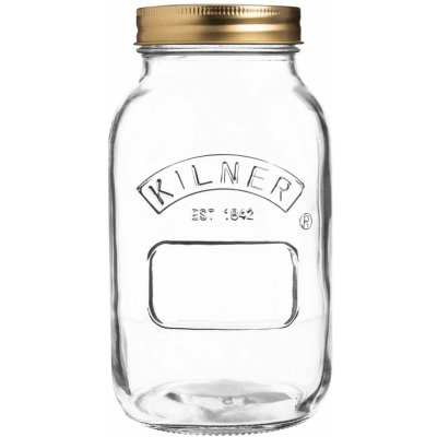 Kilner Preserve zavařovací sklenice s víčkem 1000ml – Zboží Mobilmania