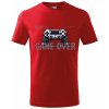Dětské tričko Tričko Gamer červená
