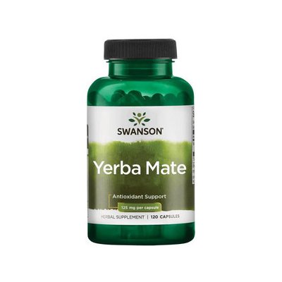 Swanson Yerba Mate 120 kapslí 125 mg – Hledejceny.cz