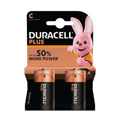 Duracell Plus C 2ks MN1400B2 – Hledejceny.cz