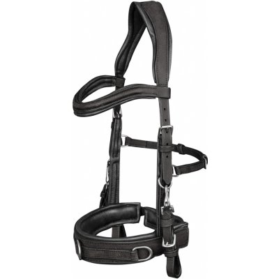 Waldhausen Anatomická lonžovací uzdečka Cavesson Černá – Zboží Dáma