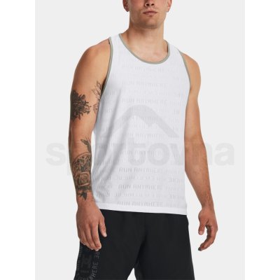 Under Armour běžecké Run Everywhere Singlet white bílá