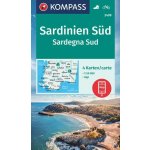 Kompass 2499 Sardegna Süd/Sardinie jih 1:50 000 turistická mapa – Hledejceny.cz