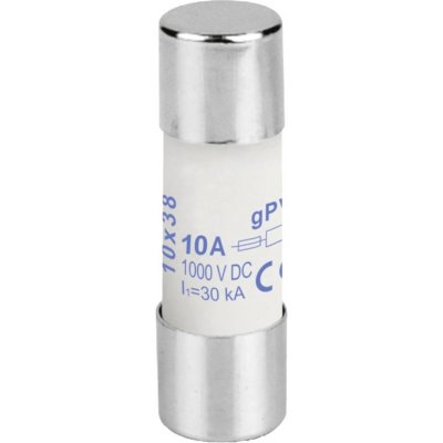 Weidmüller 2783230000 FUSE 10X38 10A 1000 VDC GPV trubičková pojistka (Ø x d) 10.3 mm x 38 mm 10 A 1000 V/DC Množství 10 ks – Hledejceny.cz