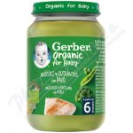 Gerber brokolice s hráškem a krutím masem 190 g – Zboží Dáma