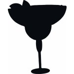 Artremiss Koktejl plastová šablona 405 B 14,5x14,5cm – Zboží Dáma