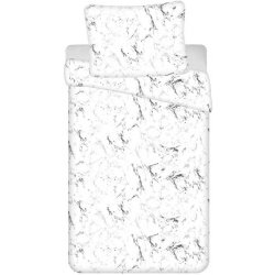 3D Povlečení Mramor bilý micro Polyester mikrovlákno 140x200 70x90