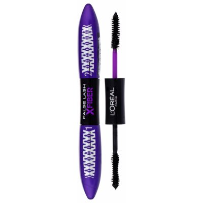 L'Oréal Paris False Lash Superstar X Fiber dvoufázová řasenka pro extrémní objem, délku a oddělení řas Black 8,6 ml – Zbozi.Blesk.cz