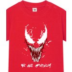 Tričko pro miminka Venom od Marvel Červená Canvas Dětské tričko pro nejmenší Bezvatriko.cz – Hledejceny.cz