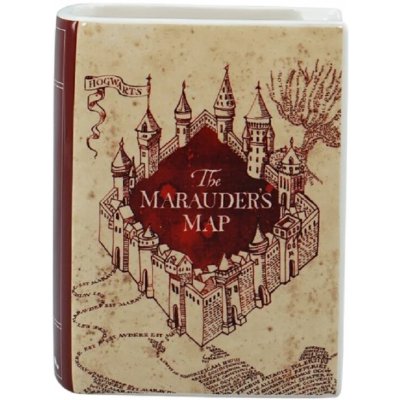 CurePink: | Dekorační váza - květináč Harry Potter: Pobertův plánek (10 x 9 x 4 cm) [VAHP10] – Hledejceny.cz