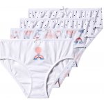 lupilu dívčí kalhotky s BIO bavlnou 4 kusy bílá – Zboží Dáma