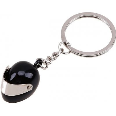 Přívěsek na klíče Moto Helma Černá Impress Jewelry – Zboží Mobilmania