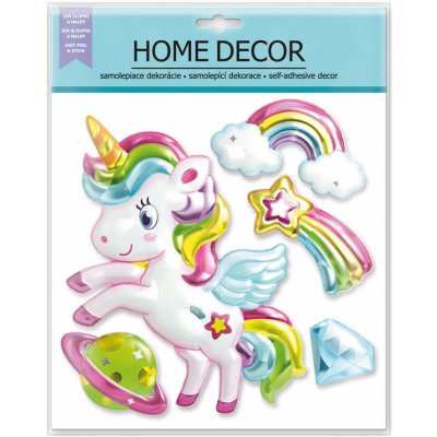 Argus Nálepka na zeď jednorožec 23320001 – Zboží Dáma