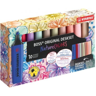 Stabilo Boss original Nature Colors Wildflower 10 barev 7010-3-5 595004 – Hledejceny.cz