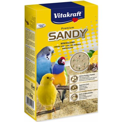 Vitakraft Premium Bird Sandy 2kg – Zboží Mobilmania