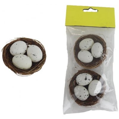 Hnízdo s vajíčky, 2 ks X6891-01 – Zbozi.Blesk.cz