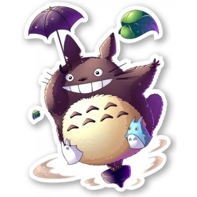 My Neighbor Totoro Samolepka Totoro & Friends – Zbozi.Blesk.cz