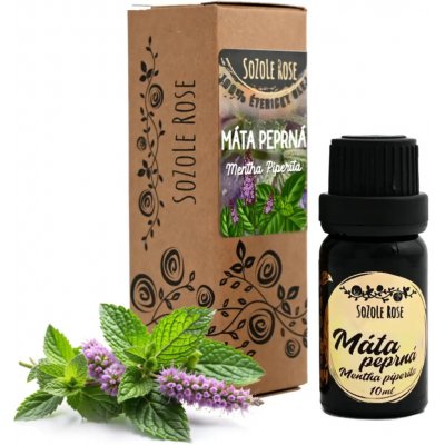 SoZoLe Rose Éterický olej Máta peprná 10 ml – Hledejceny.cz