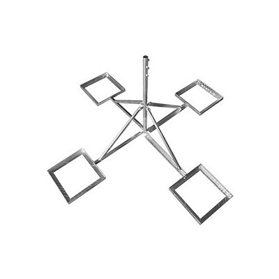 Čtyřnožka 48-1200-650U na dlaždice s maticemi, žárový zinek – Sleviste.cz