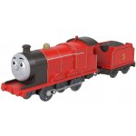 Mattel Tomáš a přátelé Tahací kovová mašinka s vagónem JAMES HDY62 – Zboží Dáma