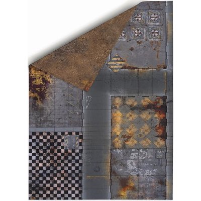 Oboustranná herní podložka 44"x30" (112x76 cm) různé motivy Varianta: Quarantine and Fallout Zone – Zboží Živě