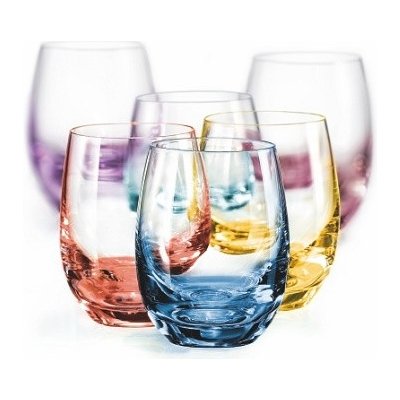 Crystalex Sklenice CLUB Spectrum 6 x 60 ml – Zboží Dáma