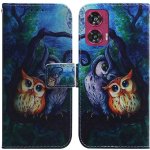 Vsechnonamobil 83053 ART Peněženkový kryt pro Motorola Edge 50 Fusion OWL – Hledejceny.cz