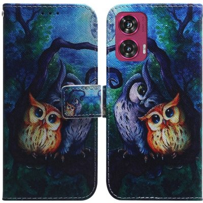 Vsechnonamobil 83053 ART Peněženkový kryt pro Motorola Edge 50 Fusion OWL – Hledejceny.cz