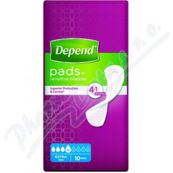 Depend Pads Extra 10 ks