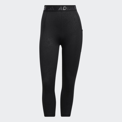 Adidas TF 3/4 3 BAR T GL0691 TRAINING black TIGHTS (3/4) For Women