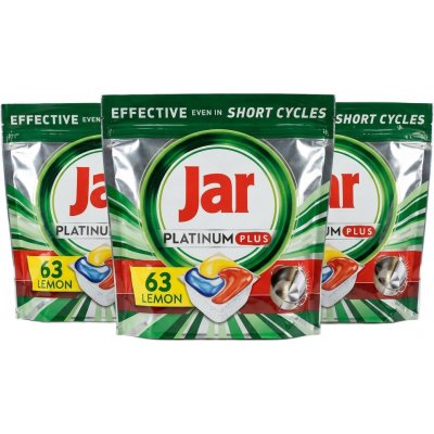 Jar Platinum Plus Lemon kapsle do myčky 189 ks – Zboží Dáma