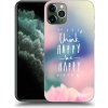 Pouzdro a kryt na mobilní telefon Apple Pouzdro Picasee ULTIMATE CASE MagSafe Apple iPhone 11 Pro Max - Think happy be happy