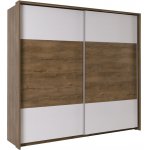 FRONTI LATIKA dub vínový/bílá – Zboží Dáma