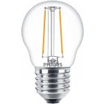 Philips Classic LED žárovka kapka P45 E27 2-25W 827 CL G ND 250Lm čirá – Hledejceny.cz