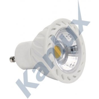 Kanlux LED COB7W DIM GU10- Teplá bílá LED žárovka