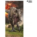 Jerry Fabrics Osuška Jurský svět Volcano 70 x 140 cm – Zboží Dáma
