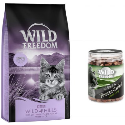 Wild Freedom Kitten Wild Hills ⁠ s kachním masem 2 kg – Zboží Mobilmania