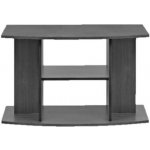 Diversa stolek 80 x 35 x 60 cm vypouklý šedý dub – Zboží Mobilmania