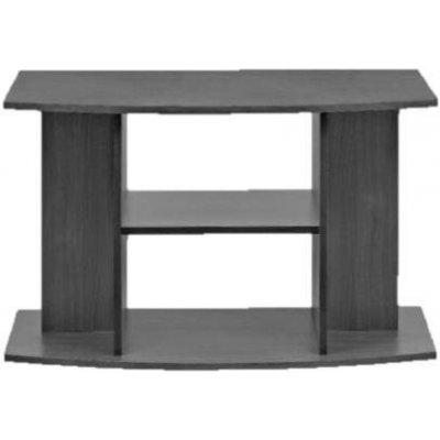 Diversa stolek 80 x 35 x 60 cm vypouklý šedý dub
