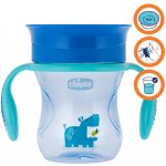 Chicco hrenček Perfect 360 s držadly modrý 200 ml – Zboží Dáma