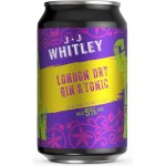 JJ Whitley London Dry Gin & Lemonade 5% 0,33 l (plech) – Sleviste.cz