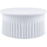 TENTino Elastický ubrus SKIRTING na kulatý stůl 180 cm – Zboží Mobilmania