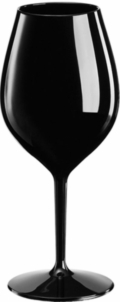 MATOS PLAS SA Nerozbitná sklenice na víno- plastová sklenice Wine Big 510  ml ČERNÁ | Srovnanicen.cz