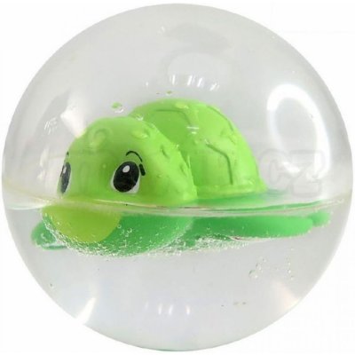 SIMBA Baby želvička plavající v kouli 8cm pro miminko s4010034 – Hledejceny.cz