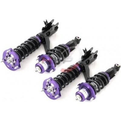D2 Racing Kompletní výškově a tuhostně stavitelný podvozek série Street pro Škoda Octavia 5E sedan 2WD průměr tlumiče 50mm, vzadu nezávislé zavěšení (13-) | Zboží Auto