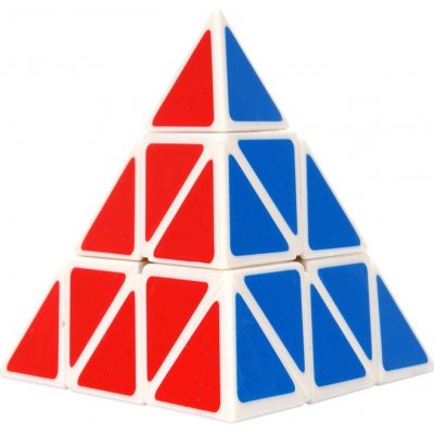 Rubikova kostka Pyraminx Magic Cube bílá