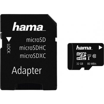 Hama microSDHC UHS-I 32 GB 124139