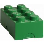 LEGO® svačinový box 100x200x75 mm-tm.zelená – Zboží Dáma