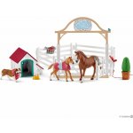 Schleich 42458 ohrada s koníky a fenka Ruby – Zboží Mobilmania